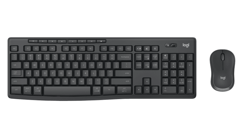 Logitech MK370 Wireless Keyboard Mouse Combo for Business